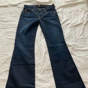 7 For All Mankind A Pocket Boot Cut/flare jeans